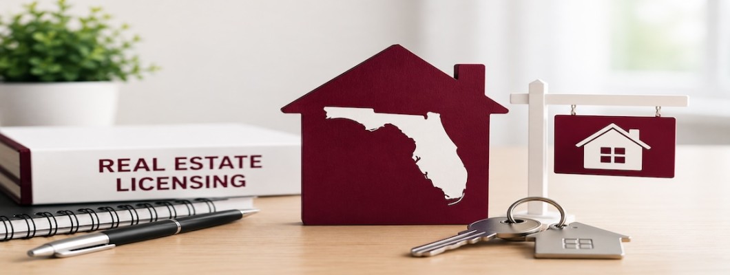 Florida Real Estate License Requirements (2026): Steps, Costs & How to Get Licensed