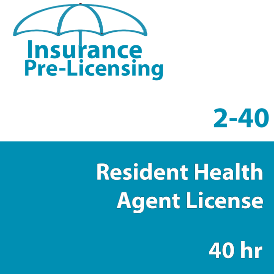 Insurance, Florida, Life, Health, Accidents and Annuities, Insurance Pre-Licensing, Life, Health and Variable Annuities, Life & Health , Pre-licensing, Insurance, All Courses,40 hr 2-40 Health Agent Prelicensing Course 